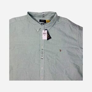 Polo Ralph Lauren Men's Light Green Oxford Shirt 5XB Classic Fit NWT